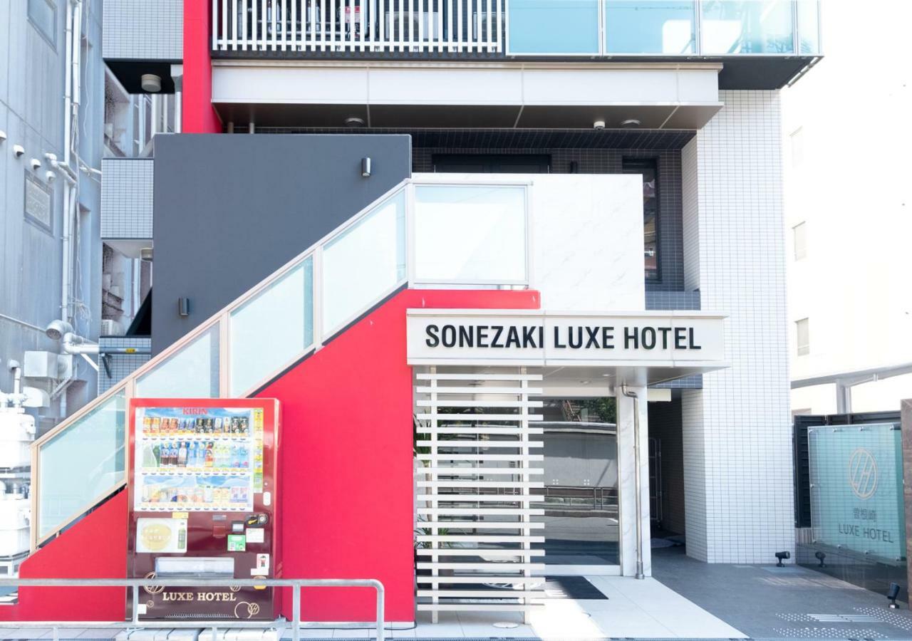 Sonezaki Luxe Hotel Osaka Exterior foto